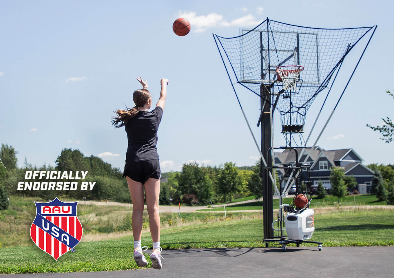 Dr. Dish Home Basketball Shooting Machine