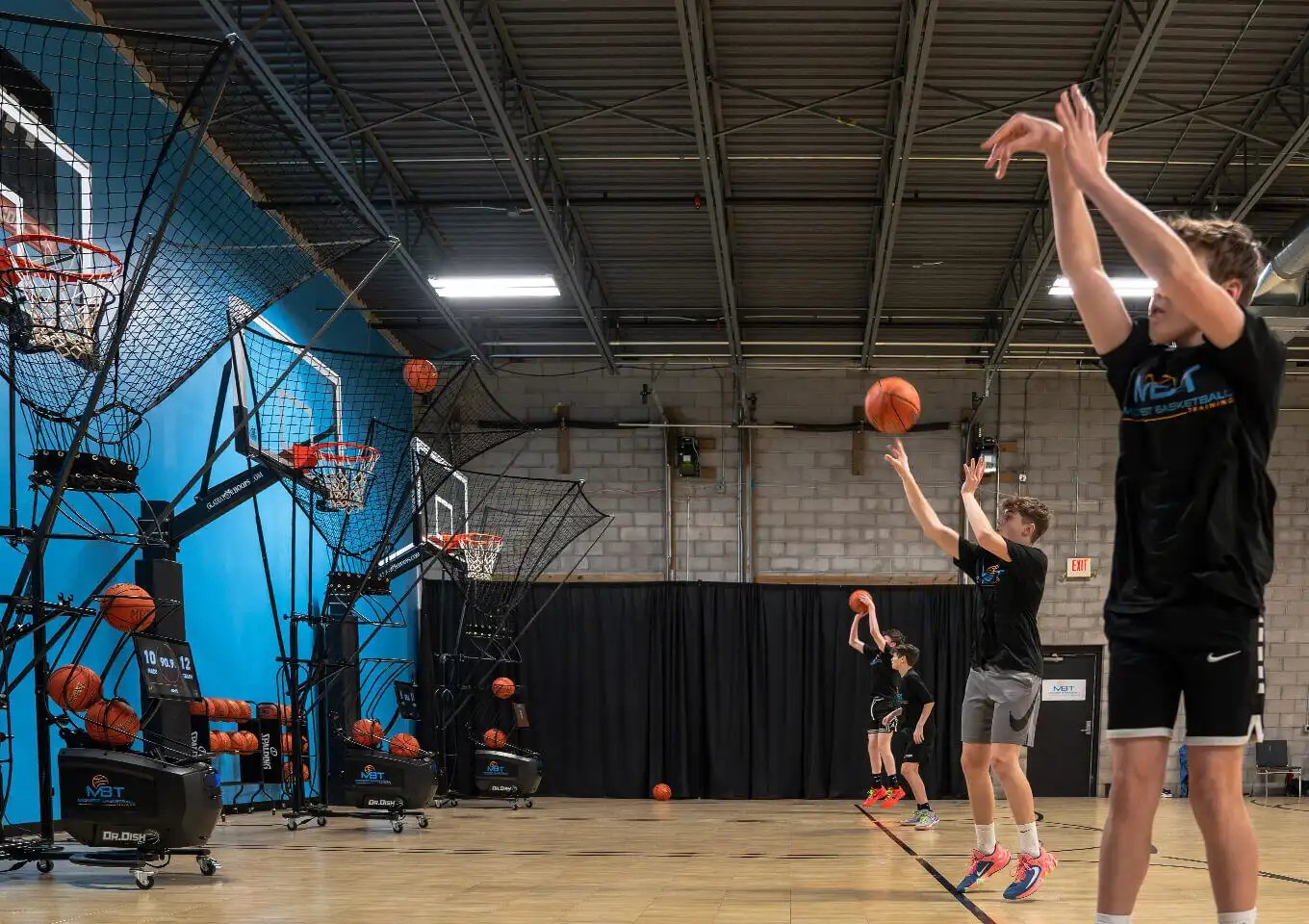 Dr. Dish Basketball Shooting Machines for Traing Facilities
