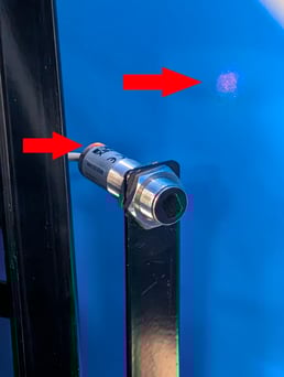 AirCat Optical Sensor light ON EDITED