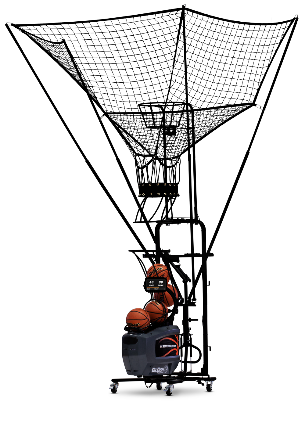 Dr. Dish All-Star+ Basketball Shooting Machine