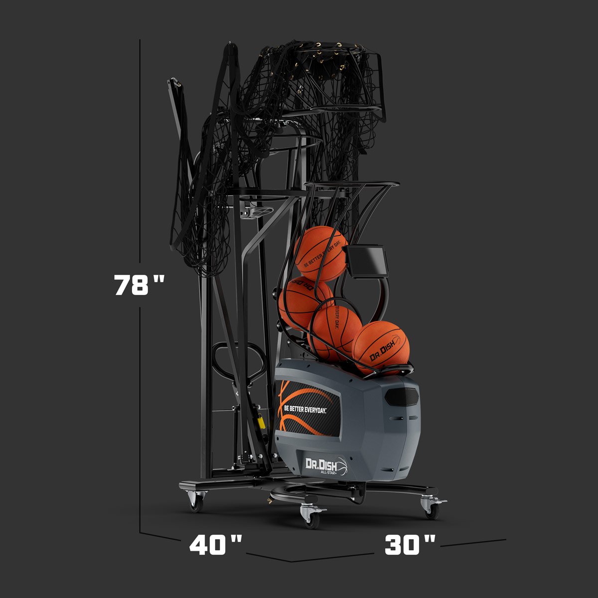 Dr. Dish All-Star+ with Measurements