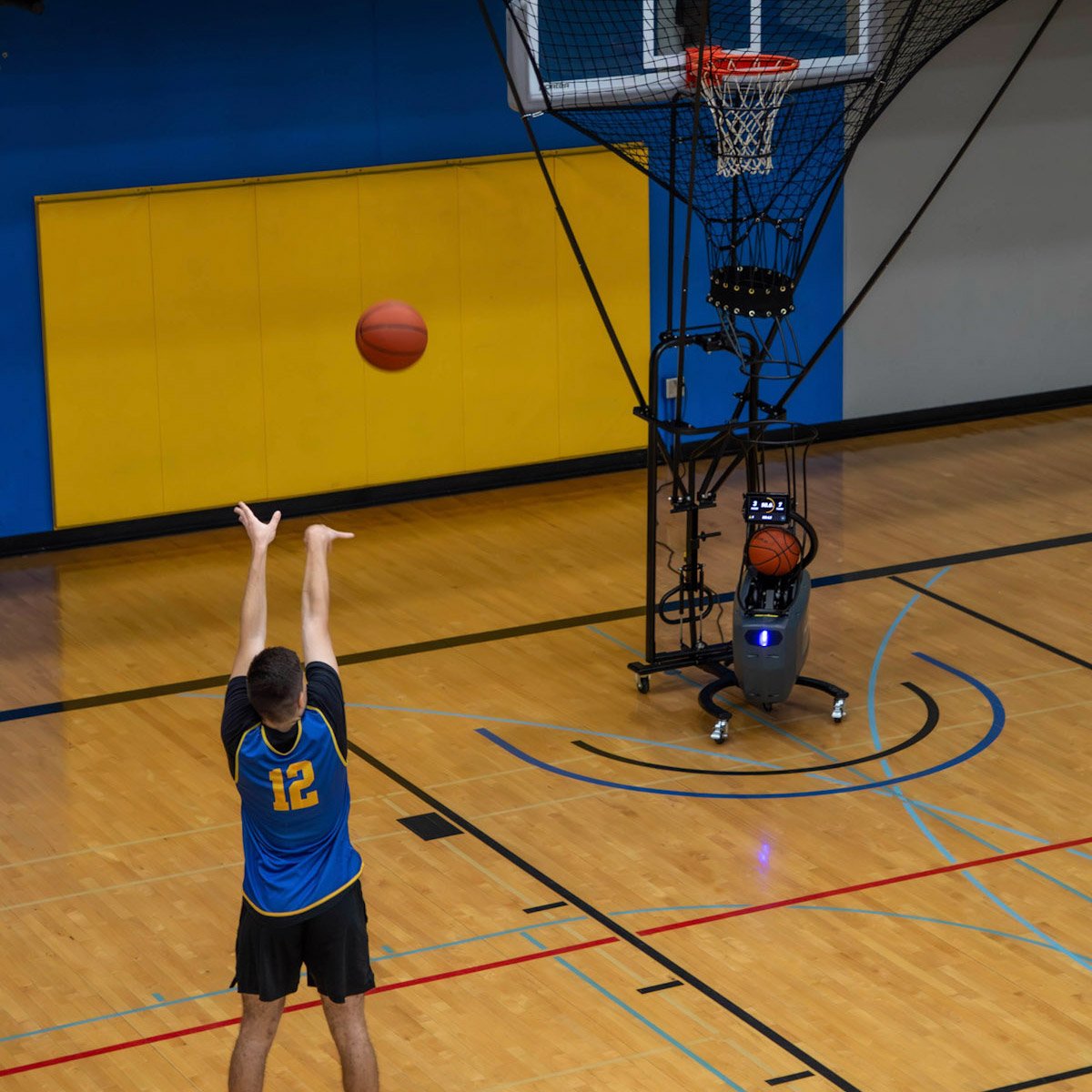 Players Training on Dr. Dish All-Star+