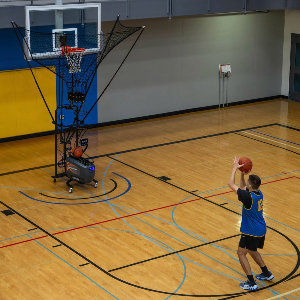 Players Training on Dr. Dish All-Star+