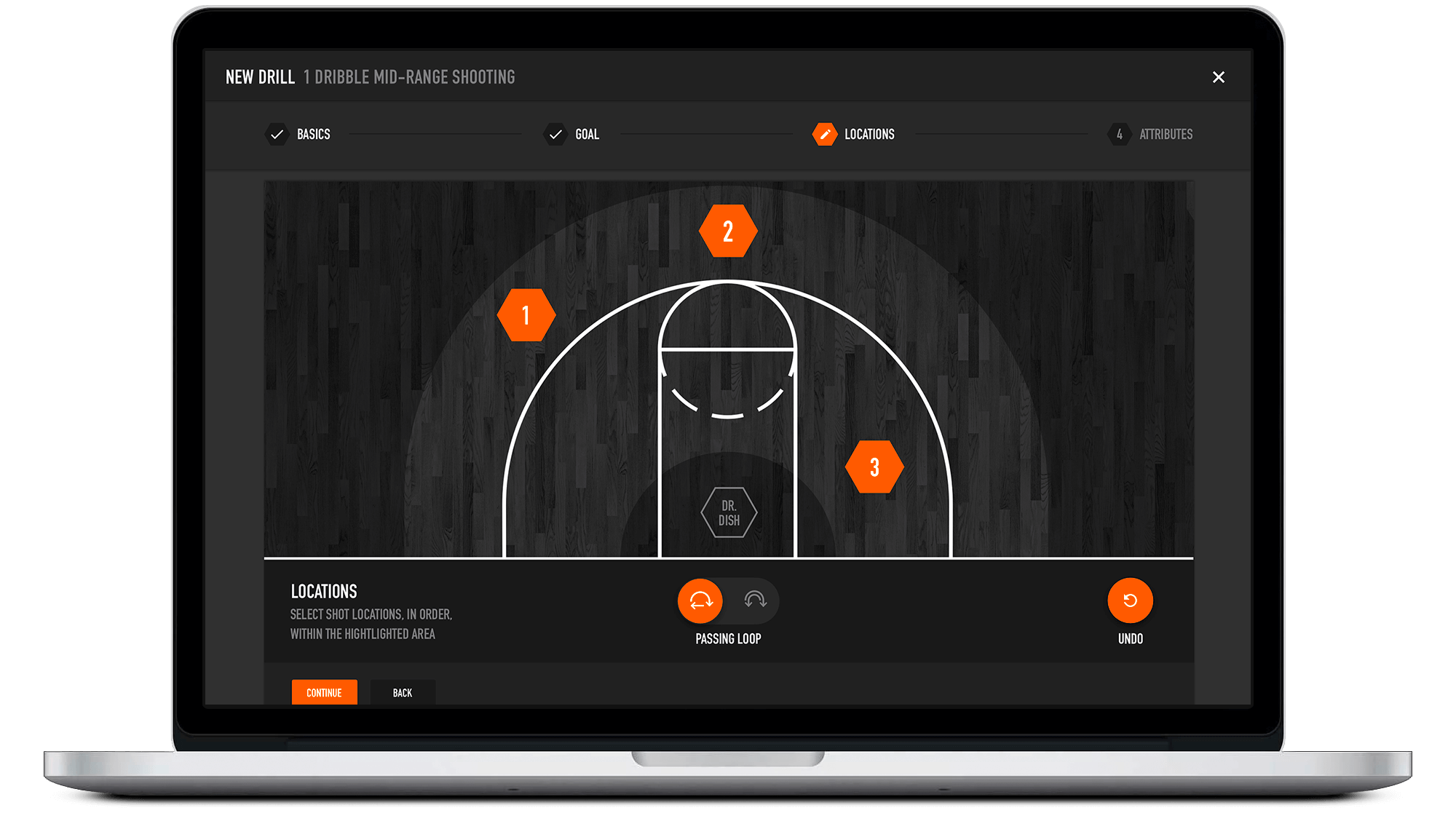 Build Drills on Dr. Dish Basketball Shooting Machines