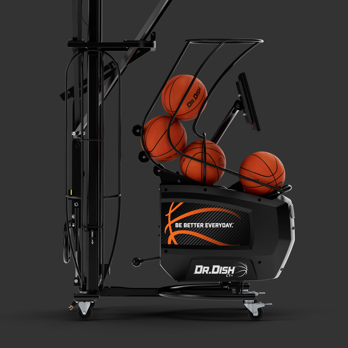 Dr. Dish CT+ Basketball Shooting Machine | Dr. Dish Basketball