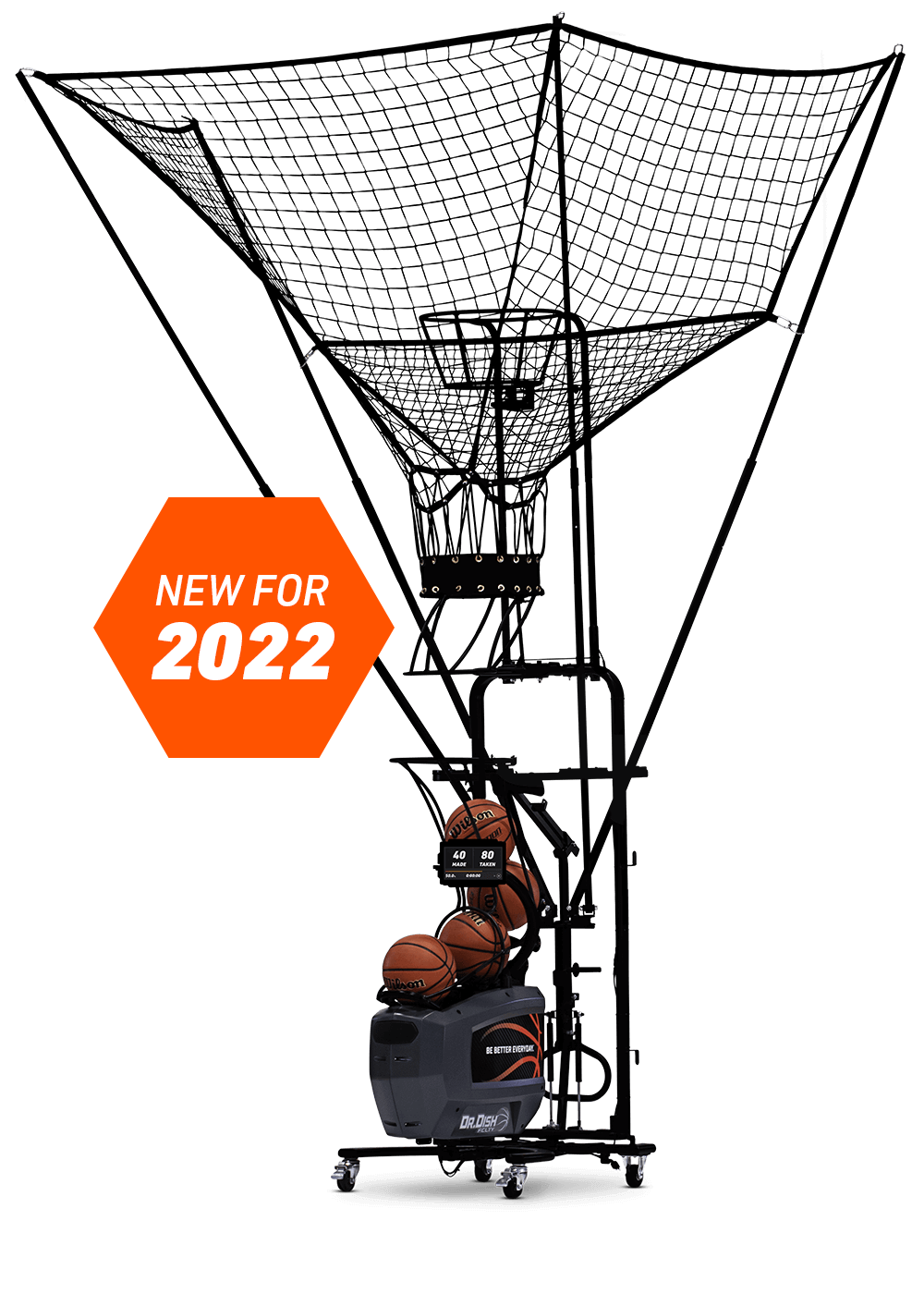 Dr. Dish FCLTY Basketball Shooting Machine