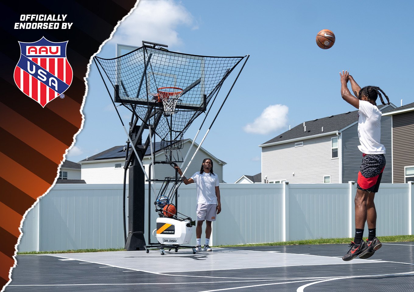 Dr. Dish Home Basketball Shooting Machine