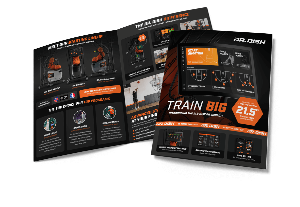 Dr. Dish Commercial Shooting Machine Brochure