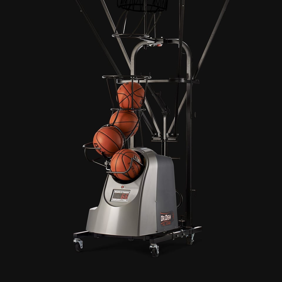 About Airborne Athletics and Dr. Dish Basketball Shooting Machines