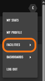 Facilities Menu in TMS-1