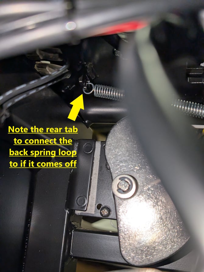 Feed Fork Replacment Labeling Rear Spring
