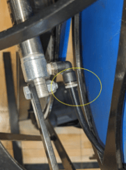 Feed Valve lip