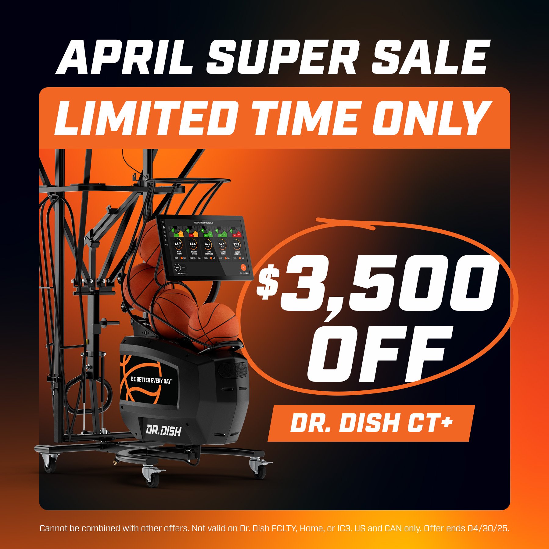 Dr. Dish CT+ $3,500 Off Limited Time