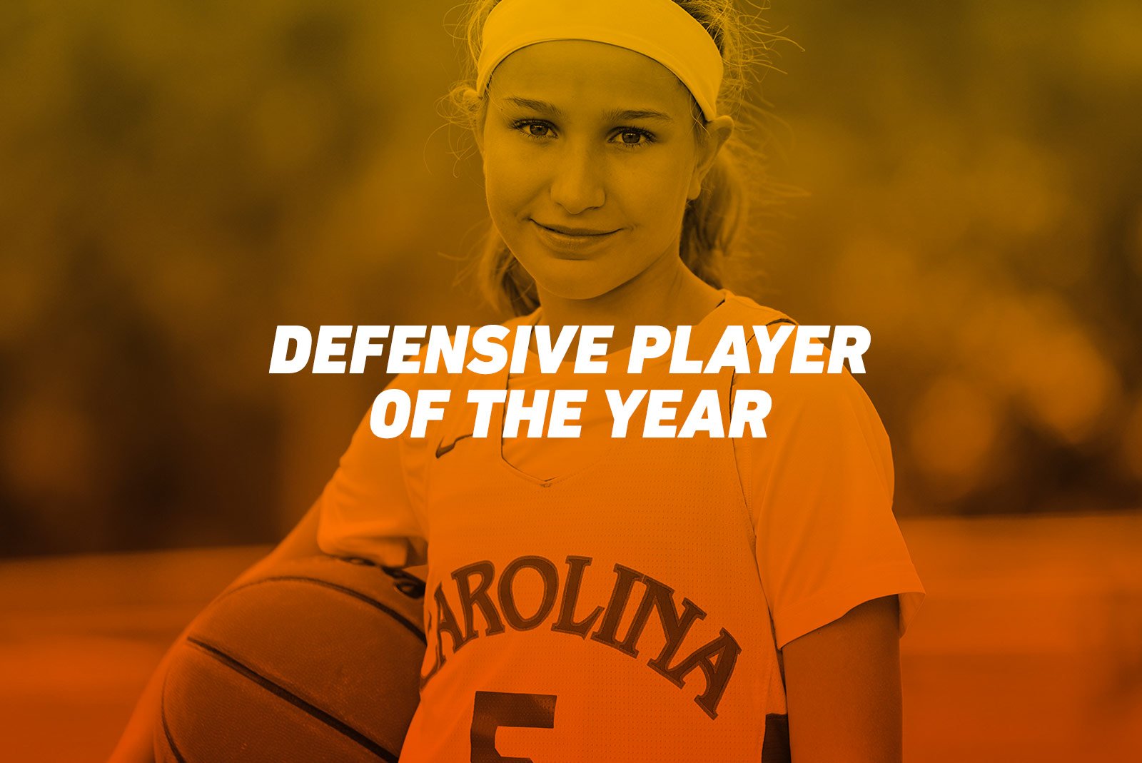 Meghan was named defensive player of the year