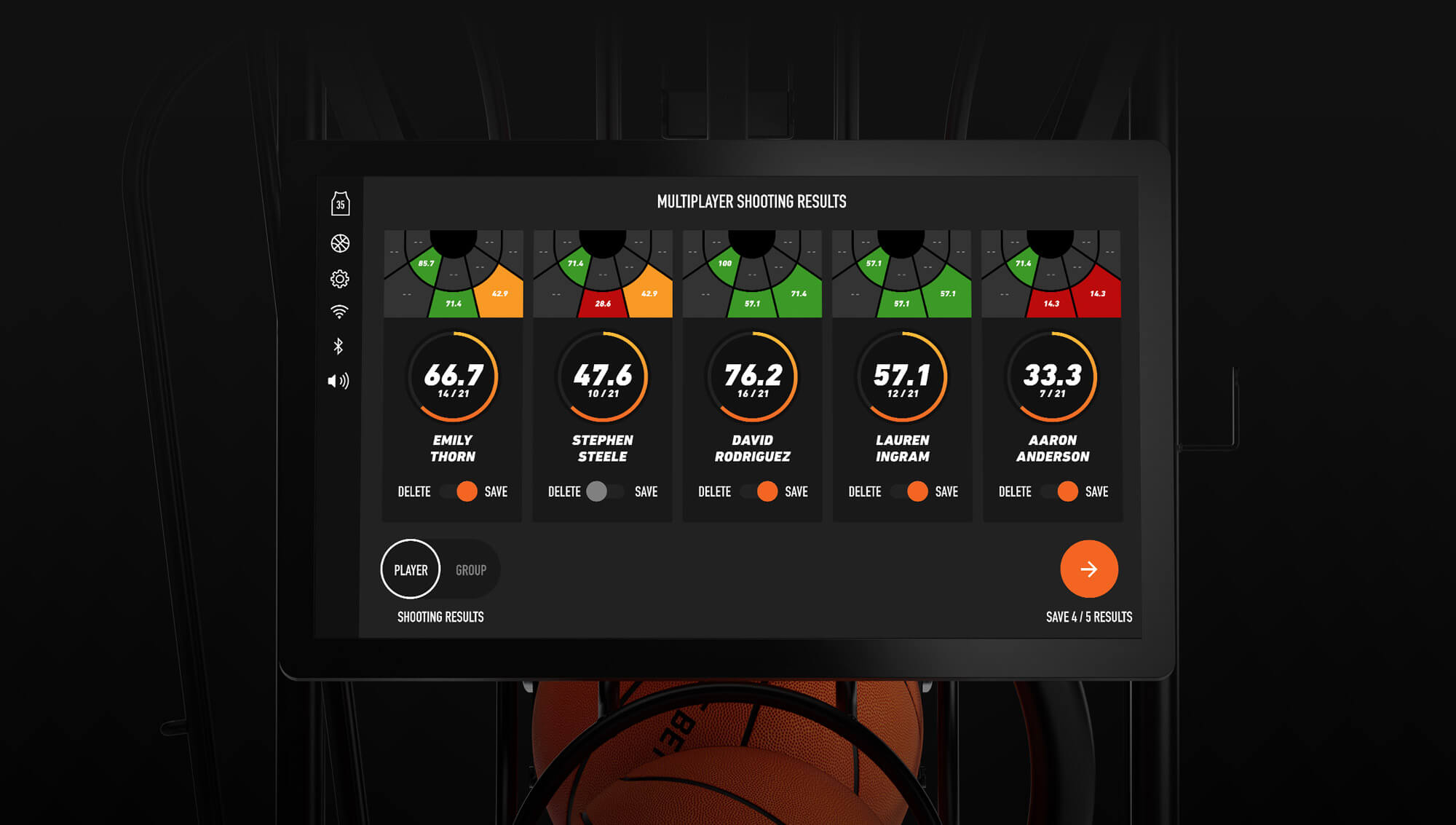 Dr. Dish CT+ 21.5" Touch Screen with Mutliplayer Mode Five Player Stat Tracking and Analytics