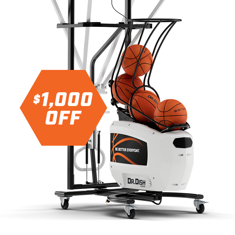 Dr. Dish Home Basketball Shooting Machine