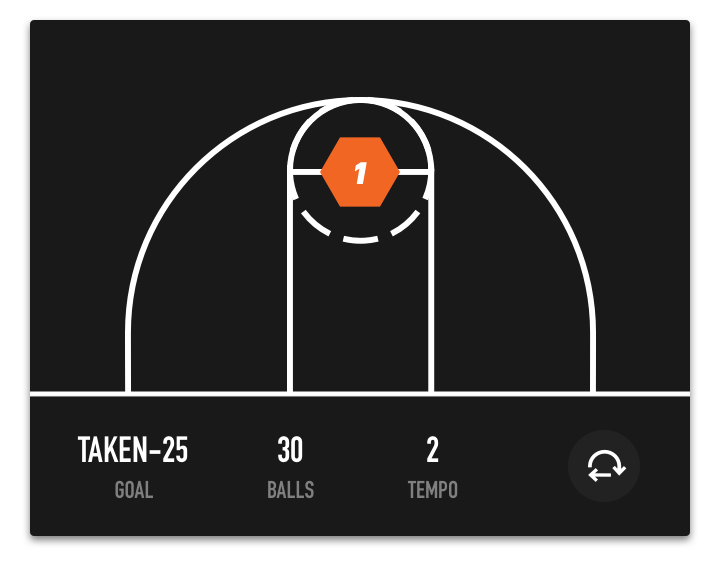 Dr. Dish Home Basketball Rebounding Machine- Free Throws