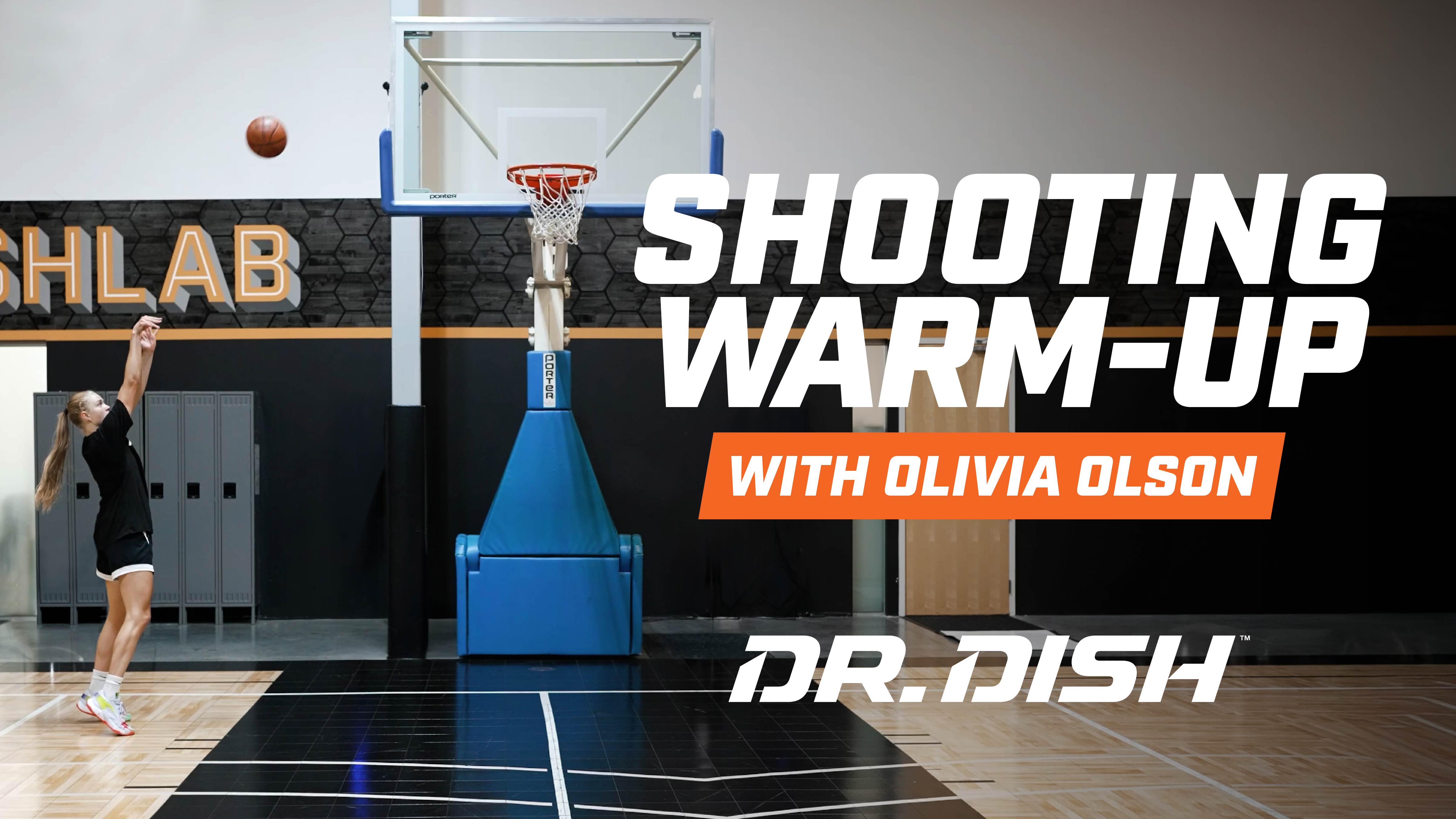 Basketball Shooting Warm Up with Olivia Olson