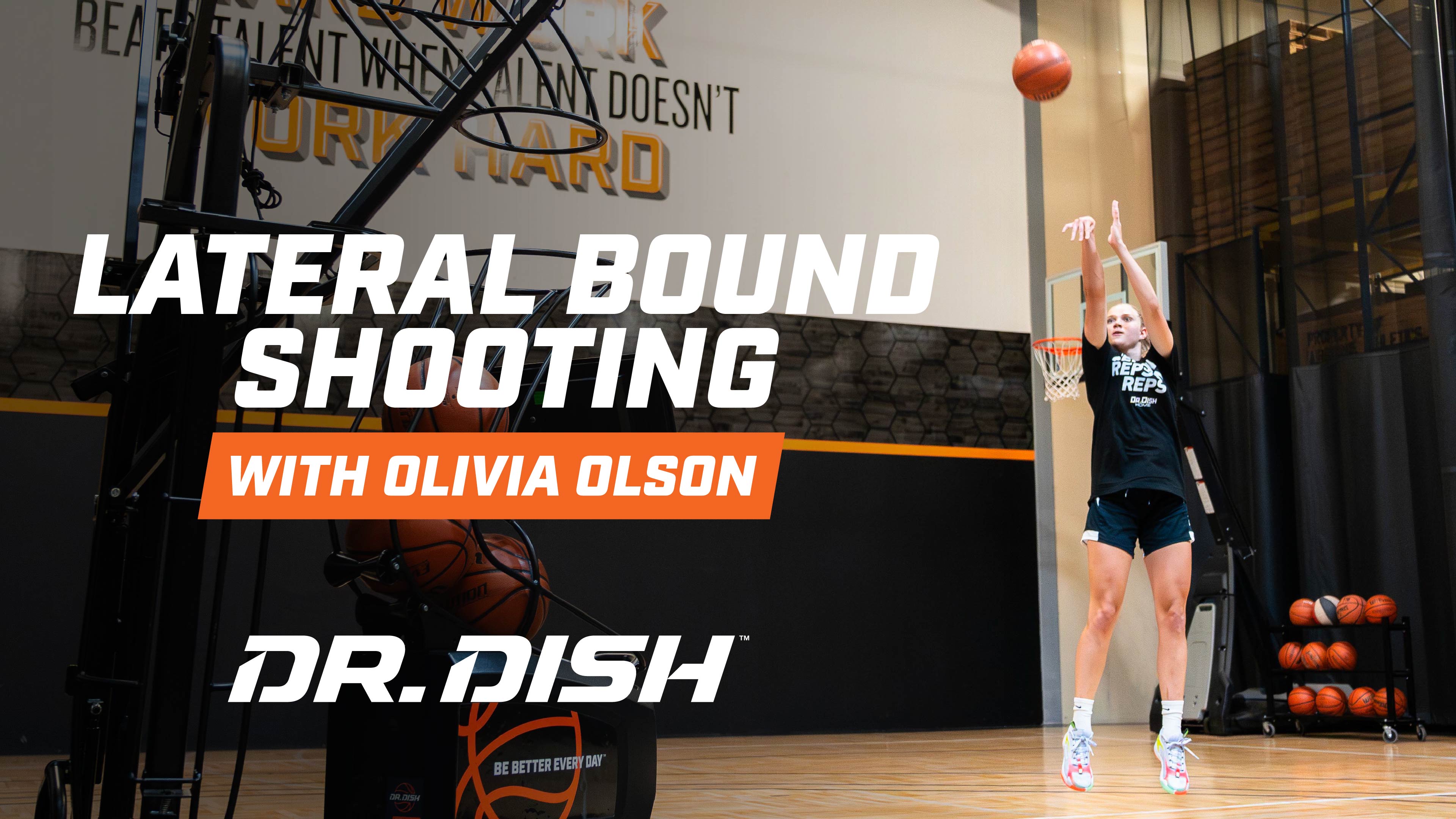 Lateral Bound Basketball Shooting Drill