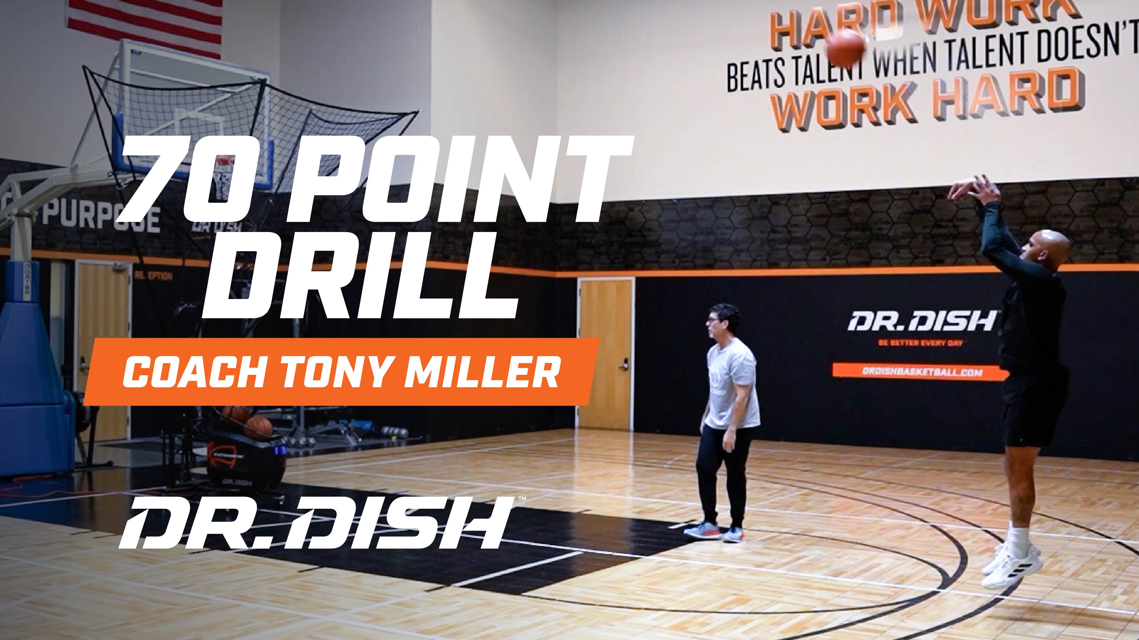 70 Point Basketball Shooting Drill