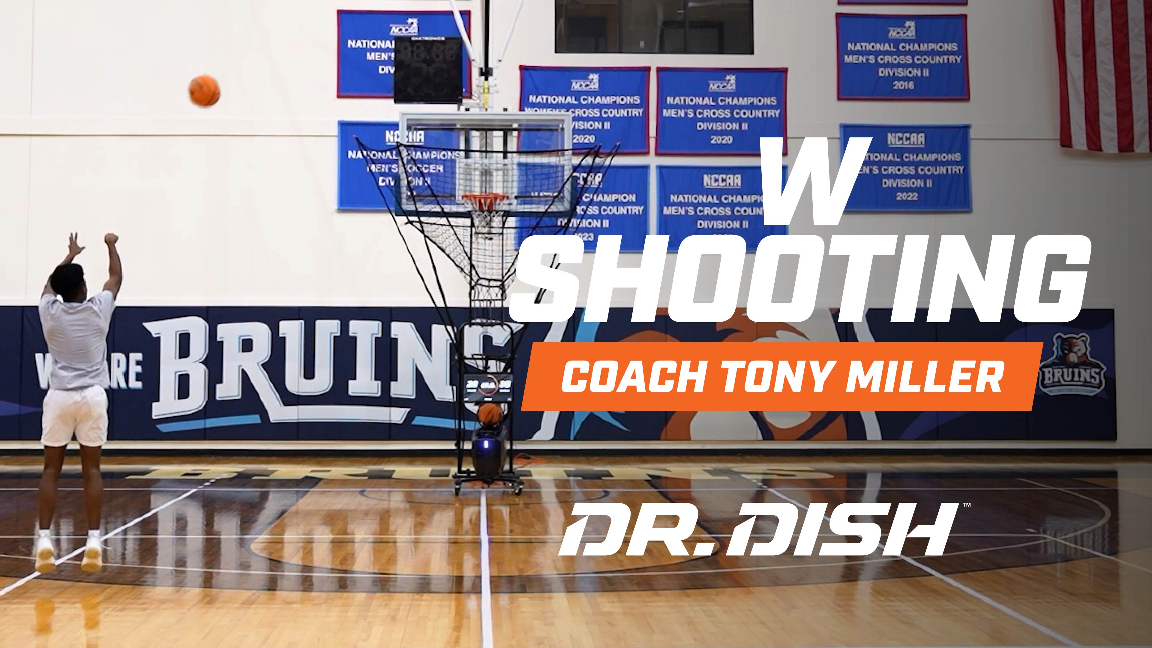 Basketball shooting drill for off-season training