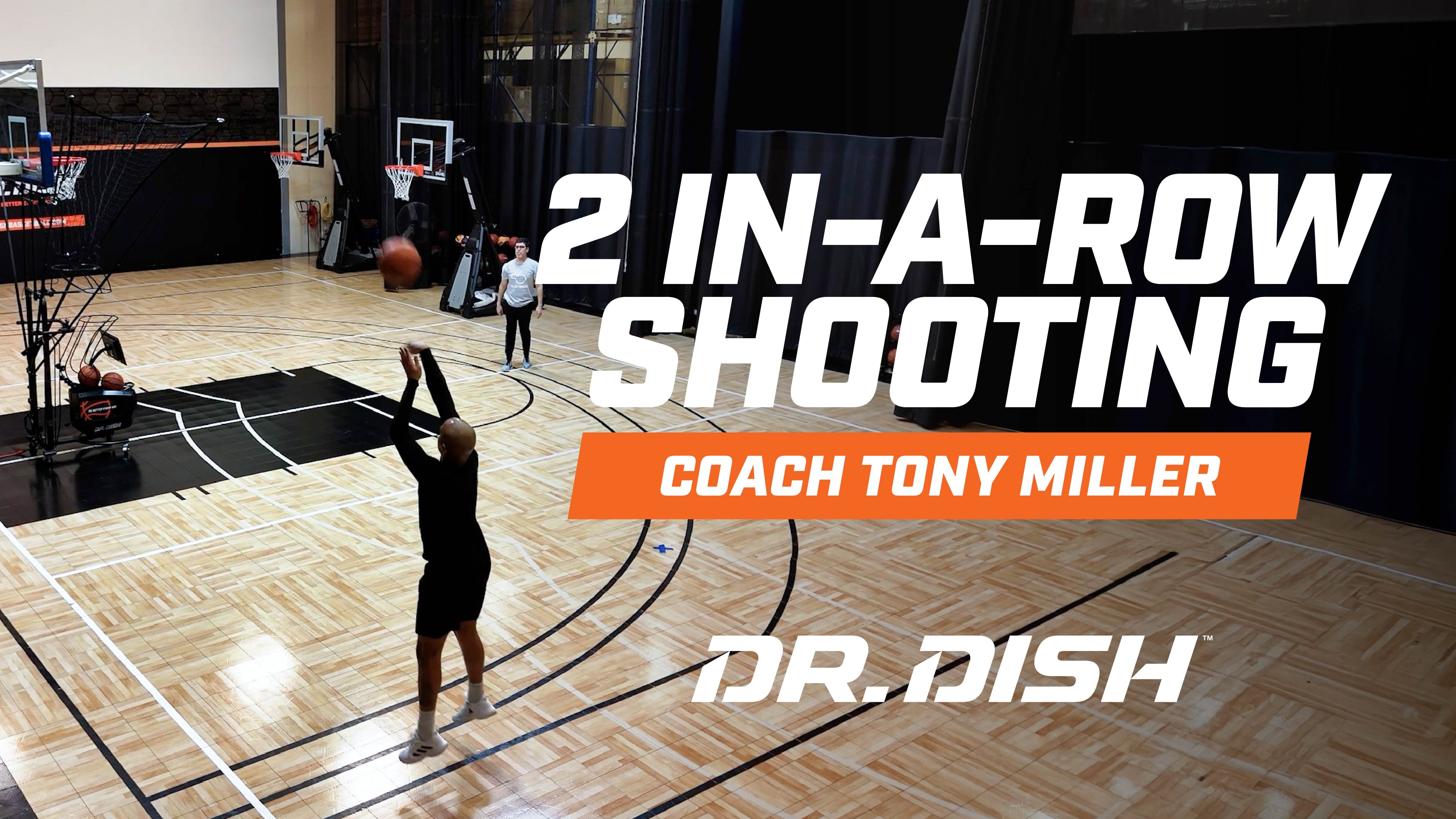 Off-season basketball shooting drill