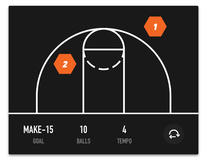 Dr. Dish Home Basketball Training Machine- Shooting